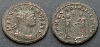 19762_ Римская империя, Флориан, 276 год, аврелианиан.