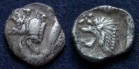 14462_ Мизия, Кизик, 500-490 годы до Р.Х., гемиобол.